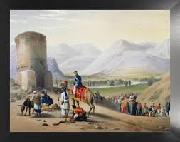 First Anglo-Afghan War Print: British ...
