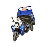 Blue 3 Wheels Cargo Motorized Tricycles Oil-fired 250 Cc Motorized Tricycle  Load Three Wheels Gasoline for Farming