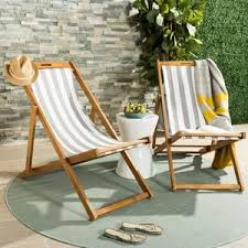 Perdido Outdoor Foldable Sling Chair Set Of 2 Patio Chair Cushions Patio Chairs Sling Chair