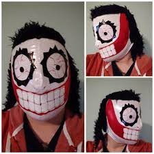 Джефф убийца jeff the killer. Jeff The Killer Luchador Mask Creepypasta