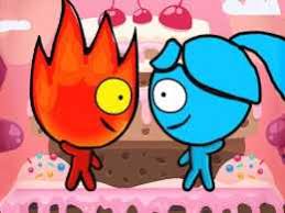 لعبة ولد النار وفتاة الماء الجزء الرابع عالم الحلوى Redboy And Bluegirl 4 Candy World العاب ميزو