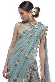 Blue Saree Elan Pakistan Pastels Bridal Dress Design Pakistani Wedding Outfits Pakistani Bridal Wear