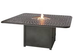 This is due to the fact that it is built to last with the best material of natural. Darlee Outdoor Living Series 60 Antique Bronze Cast Aluminum 64 Square Dining Height Propane Fire Pit Table Da201060gw