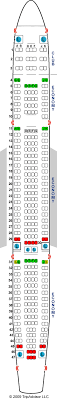 Cellebrux Airbus A330 Seating Plan