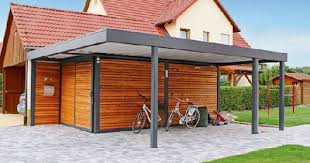 Begrunte Carports Als Hubsche Multitalente Funktion Trifft Gartengluck Carports Carport Modern Architekt Design