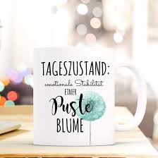 Kaffeebecher Tasse Kaffee Spruch Pusteblume Ts520 Etsy Tassen Spruche Kaffee Spruche Kleine Geschenke Freundin