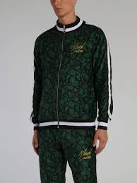 Green Paisley Print Sweatshirt Maison B More