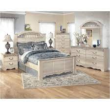 The furniture pieces are made from a variety of woods and in different shapes and sizes to match the rest of a set or have their own unique look. B196 67 Ashley Furniture Queen Poster Bed