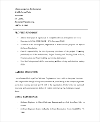 This senior software engineer cv example will show you how to attract and keep a prospective employer's interest. Free 13 Sample Software Engineer Resume Templates In Ms Word Pdf