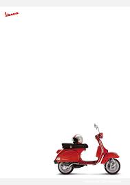 Vespa Px 150 Rosso With A Piaggio Copter Helmet Ide Menggambar Kendaraan Ilustrasi