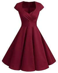 Bbonlinedress Women Short 1950s Retro Vintage Cocktail Party Swing Dresses Coral M At Amazon W With Images Vintage Style Dresses Rockabilly Cocktail Dress Rockabilly Dress