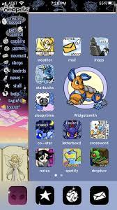 My Attempt At An Ios 14 Neo Homescreen Props To Those Who Paved The Way It S Not Perfect But At Least It Was Fun Lol R Neopets