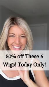 💛Comment FIFTY for a link to purchase these 6 styles at 50% off!💛,  🌟Today only!!🌟, Which one is calling your name?! , Wigs:, 1) Belfast by  Belle Tress in Mocha Maple Brown, 2) Genova by Belle Tress in ...