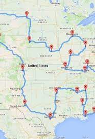 The Optimal Us Road Trip Road Trip Fun World Map Travel Travel Planner