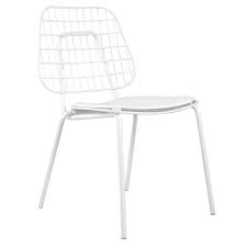 urban wire metal chair white at home wire chair metal chairs chair