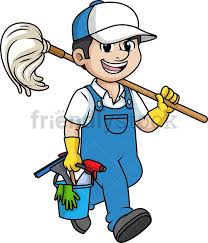 Professional Male Cleaner Cartoon Clipart Vector Friendlystock Cartoon Clip Art Cartoon Elephant Drawing 250 x 616 jpeg 28kb. professional male cleaner cartoon