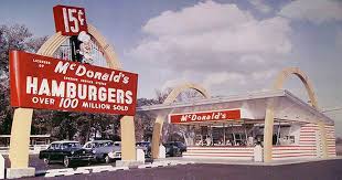 Mcdonold S San Jose Ca U S A 1954 Mcdonalds Vintage Restaurant Hamburger Restaurant