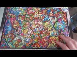 Looking For A Special Disney Stained Art Jigsaw Puzzle You Ll Find Plenty Of Stunning Stained Art Jig Disney Stained Glass Glass Art Products Glass Window Art