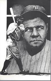 Babe Ruth Postcard #2 Benjamin Koerber Collection
