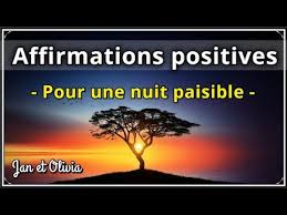 Affirmations Positives Du Soir Pour Un Sommeil Profond Et Reparateur Relaxation Youtube Affirmations Positives Affirmations Meditation Reiki