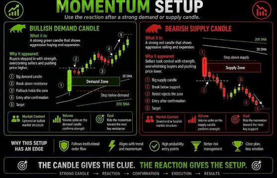 🕯️ Confirmation Candle = Permission to Trade Most traders lose money by  entering before the market confirms. Smart traders wait for the  confirmation candle to show real intent. ✓ Buyers confirmed →