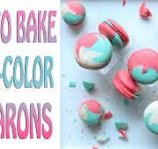 How to Bake Multi-Color Macarons Video Tutorial