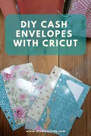 Download Diy Cash Envelopes With Cricut Laminated With Tabs The Dixie Lady SVG, PNG, EPS, DXF File