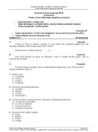 Rezolvare subiecte anatomie bac 2020. Variante Bac Biologie Animal A Si Vegetala