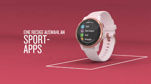 A green circle with a white checkmark in the center. Garmin Vivoactive 4s Schlanke Wasserdichte Gps Fitness Smartwatch Mit Trainingsplanen Animierten Ubungen Fur Schmale Handgelenke 20 Sport Apps 7 Tage Akkulaufzeit Kontaktlos Bezahlen Musik Amazon De Sport Freizeit
