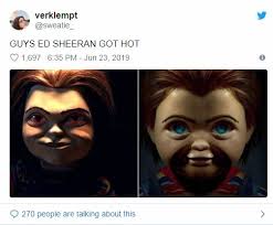 Interested in working with us? Ed Sheeran Got Hot Meme Is So Damn Good That Its Variations Are Endless