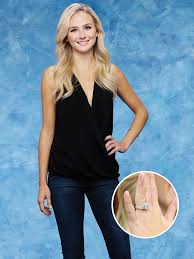Bachelor Ben Higgins Proposed To Lauren Bushnell With This Stunning Art Deco Inspired Diamond Engagement Top Engagement Rings Lauren Bushnell Engagement Rings