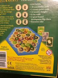 Catan Cities And Knights 5 6 Player Extension Cn3078 Cities