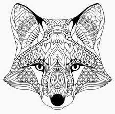 Coloriage Mandala Coloriage Renard Coloriage Mandala Animaux Coloriage Mandala