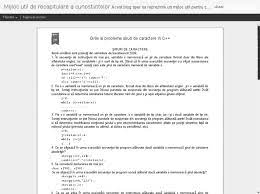 Un tablou unidimensional(vector) care are elemente definite de tip char formeaza un sir de caractere. Probleme De Siruri De Caractere In C