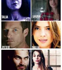 teen wolf, peter hale and malia hale