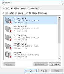 In device manager, locate nvidia high definition audio device. Hdmi Audio Doesn T Work New Update Nvidia Geforce Forums