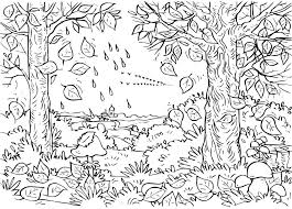Vous pouvez également imprimer les pages à colorier que vous aimez et les colorier sur papier. Coloriage Automne Enfant Et Adultes