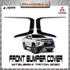 Mitsubishi #triton2019 #mitsubishicaretatriton mitsubishi triton 2019 telah diperkenalkan beberapa bulan dahulu. Buy Mitsubishi Triton 2019 2020 2021 Side Front Bumper Trim Cover Matte Black 4pcs Set Seetracker Malaysia