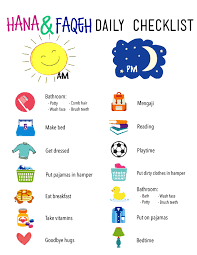 Informasi jadwal tv indonesia yang diupdate setiap hari. Projek Rutin Harian Anak Printable Hafiz Juniza