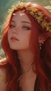 Wood Elf Red Hair