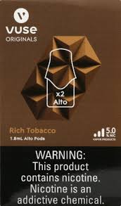 Vuse alto pods have a consistent, much tastier, hit. Vuse Alto Rich Tobacco Pod 2 Ct Kroger