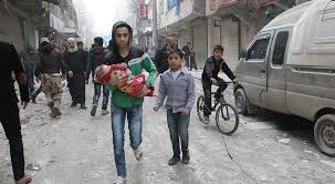 The us bombed syria on friday, april 13, 2018, in retaliation for the assad regime's use of chemical weapons. The Circle Of Hell Barrel Bombs In Aleppo Syria Amnesty International Uk