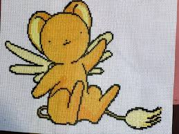 See more ideas about вишивка instant download pdf cross stitch pattern of the two small totoros, inspired by miyazaki's film, my. Kero Cerberus Cardcaptor Sakura Anime Cross Stitch Double Glass Frame Anne Chan Creations Online Store Powered By Storenvy