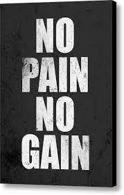 Fitness Motivation Inspirational Print Canvas Print Canvas Art By Lab No 4 The Quotography Department Gym Quote Fitness Motivation Training Quotes