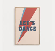 David Bowie Print Let S Dance Song Lyrics Lightning Etsy In 2021 David Bowie Art Print Song Lyric Tattoos David Bowie Lyrics