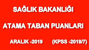Puanlarla kapattı bu bolumle de 2 yıl sonra atama nasıl olur. Saglik Atama Taban Puanlari Aralik 2019 2019 7 Atamasi Saglik Bolumleri Atama Puanlari Youtube