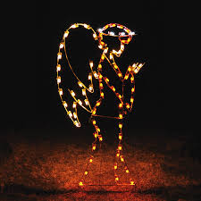 Holiday Lights Led Guardian Angel Light Display 6 75