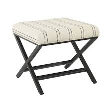 Black And White Striped Ottoman Pin On Home Decor