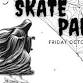 Spooky skate party event image