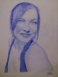 Drawing with Papermate Medium Flair pen